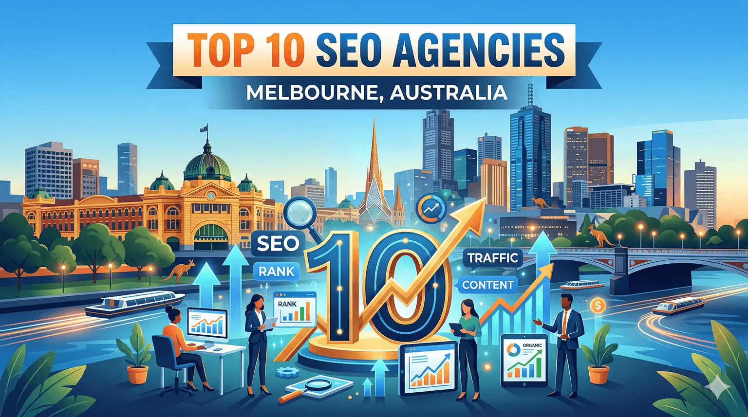 Top 10 SEO Agencies in Melbourne, Australia